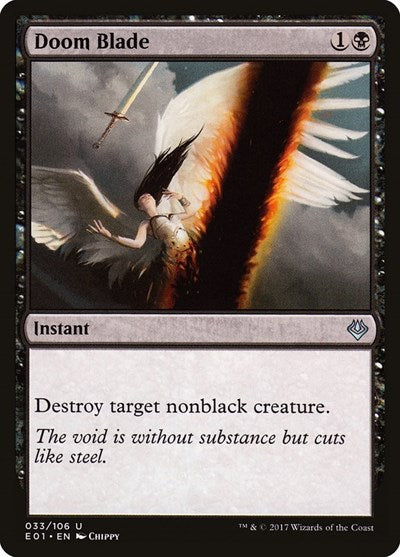 Doom Blade (Archenemy: Nicol Bolas) Light Play