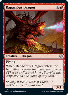 Rapacious Dragon (Jumpstart) Light Play
