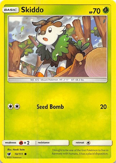 Skiddo (SM - Crimson Invasion) Medium Play