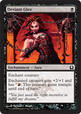 Deviant Glee (Return to Ravnica) Light Play Foil