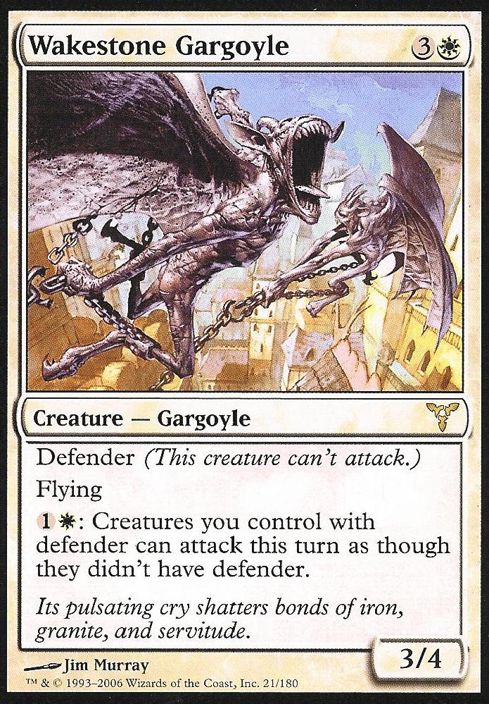 Wakestone Gargoyle (Dissension) Medium Play