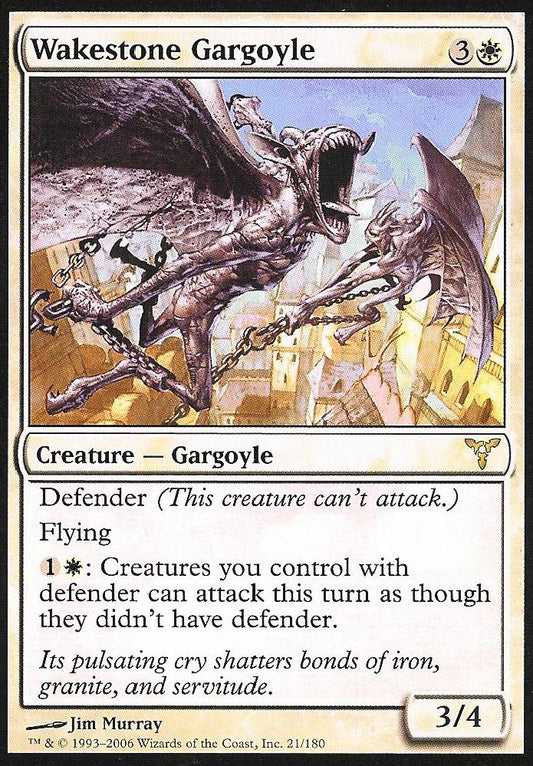 Wakestone Gargoyle (Dissension) Medium Play