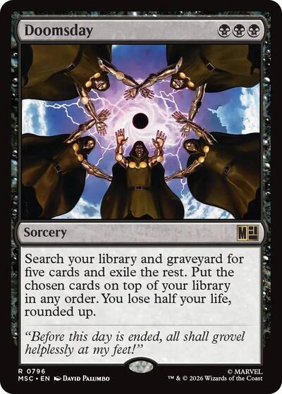 Doomsday (Commander: Marvel Super Heroes) Light Play Foil
