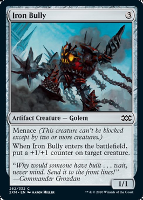 Iron Bully (Double Masters) Light Play