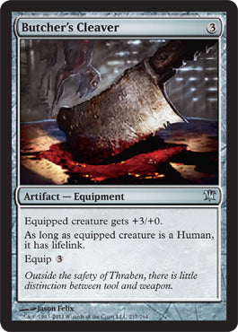 Butcher's Cleaver   (Innistrad) Light Play