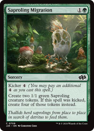 Saproling Migration (Foundations Jumpstart) Light Play