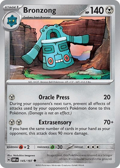 Bronzong (Scarlet and  Violet: Obsidian Flames) Light Play