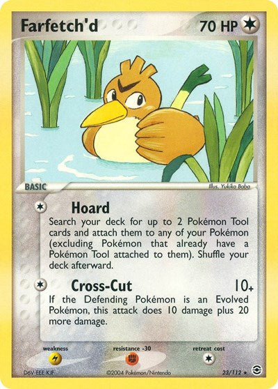 Farfetch'd (FireRed & LeafGreen) Damaged / Poor Reverse Holofoil