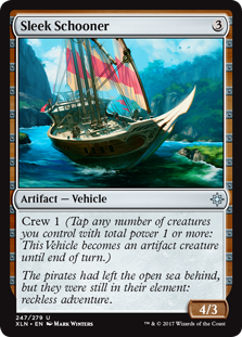 Sleek Schooner (Ixalan) Light Play