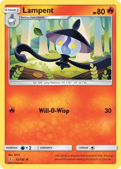 Lampent (SM - Guardians Rising) Light Play