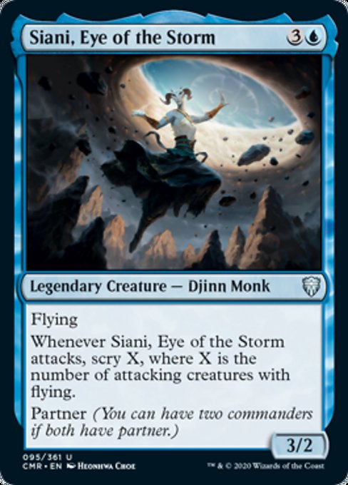 Siani, Eye of the Storm (Commander Legends) Light Play