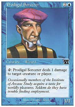 Prodigal Sorcerer (Classic 6th Edition) Light Play