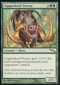 Copperhoof Vorrac (Mirrodin) Heavy Play