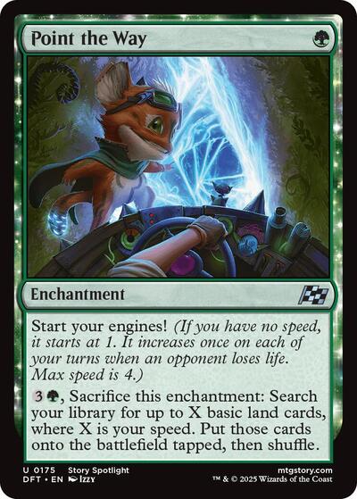 Point the Way (Aetherdrift) Light Play