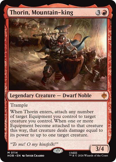 Thorin, Mountain-king (The Hobbit) Near Mint