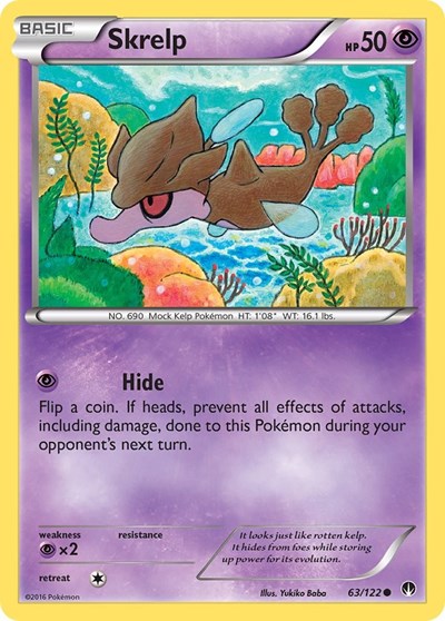 Skrelp (XY - BREAKpoint) Heavy Play