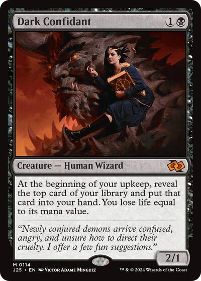 Dark Confidant (Foundations Jumpstart) Light Play