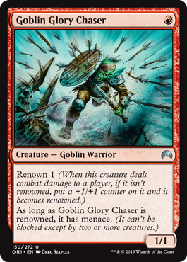 Goblin Glory Chaser (Magic Origins) Light Play