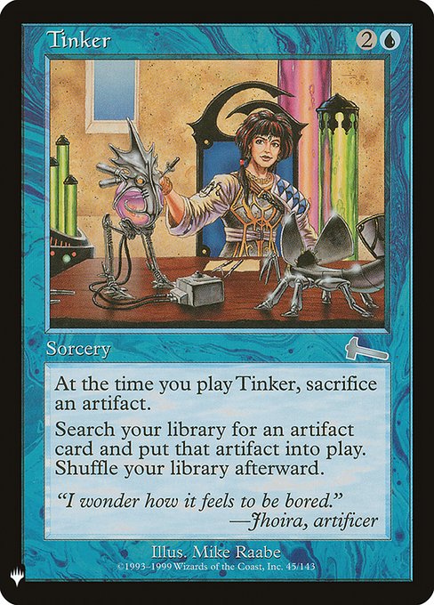 Tinker (Mystery Booster) Light Play