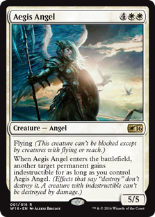 Aegis Angel (Welcome Deck 2016) Medium Play