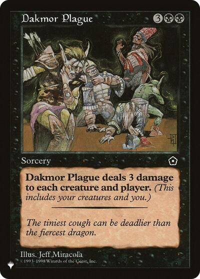 Dakmor Plague (The List) Light Play