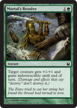 Mortal's Resolve (Born of the Gods) Light Play