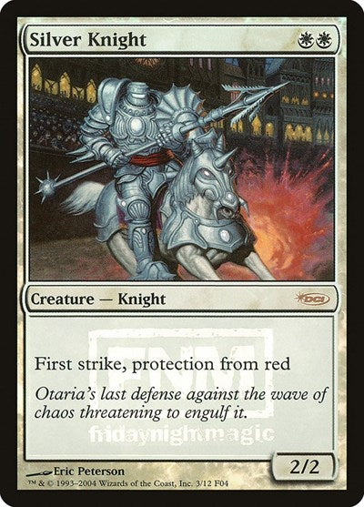 Silver Knight (Promos: FNM) Light Play Foil