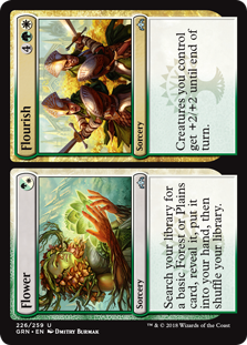 Flower Flourish (Guilds of Ravnica) Light Play