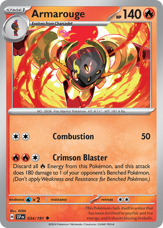 Armarouge (SV08: Surging Sparks) Light Play