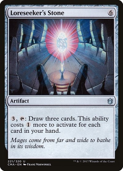 Loreseeker's Stone (Commander Anthology) Light Play