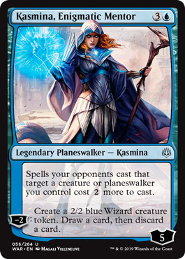 Kasmina, Enigmatic Mentor (War of the Spark) Light Play