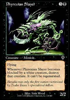 Phyrexian Slayer (Invasion) Light Play