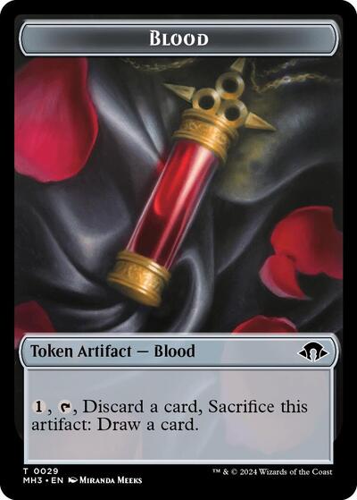 Blood Token (Modern Horizons 3) Light Play