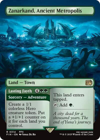 Zanarkand, Ancient Metropolis (Borderless) (Universes Beyond: FINAL FANTASY) Light Play