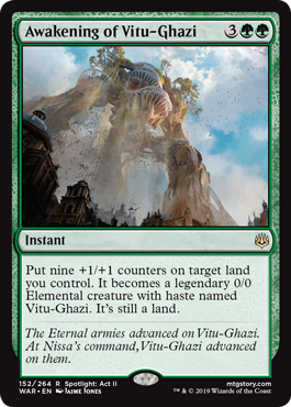 Awakening of Vitu-Ghazi (War of the Spark) Light Play