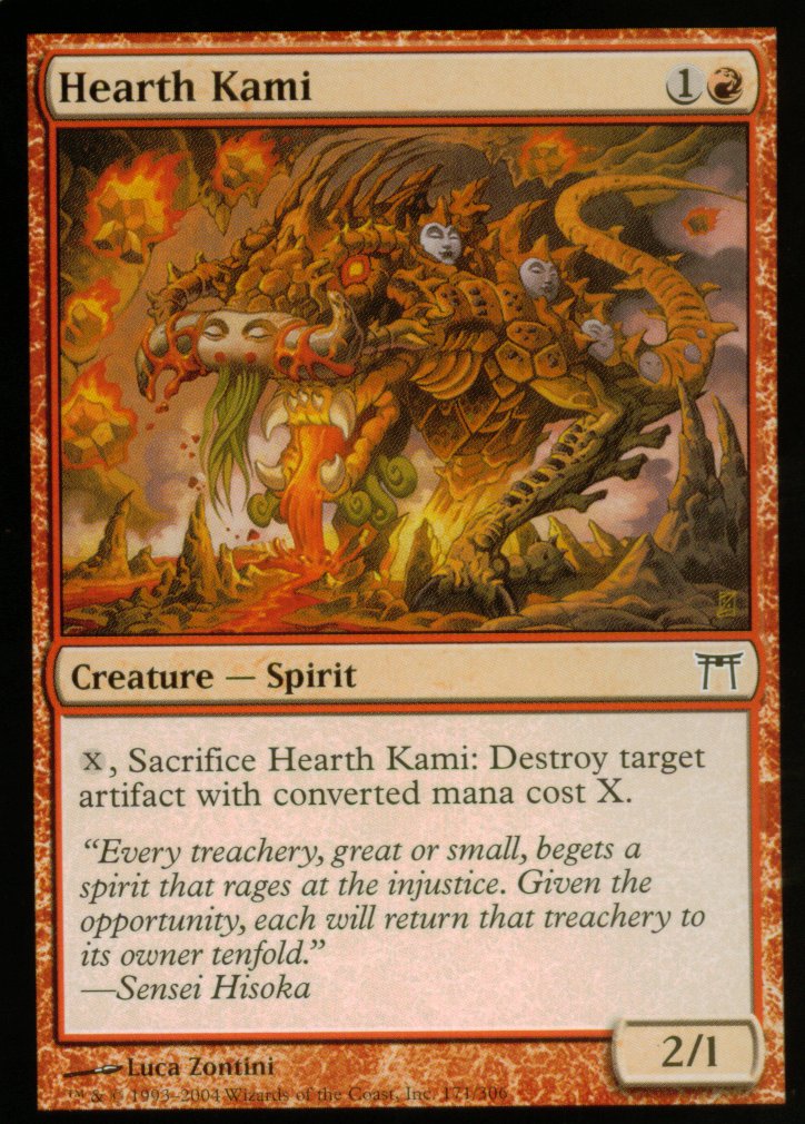 Hearth Kami (Champions of Kamigawa) Light Play