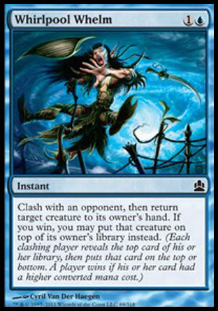 Whirlpool Whelm (Commander) Heavy Play