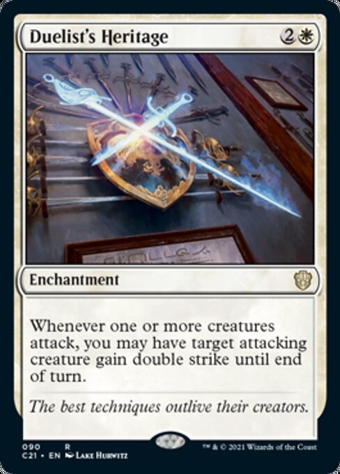 Duelist's Heritage (Commander 2021 Strixhaven) Light Play
