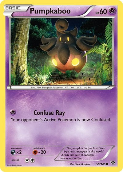 Pumpkaboo (XY Base Set) Light Play