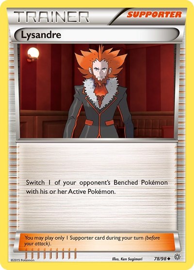 Lysandre (XY - Ancient Origins) Light Play