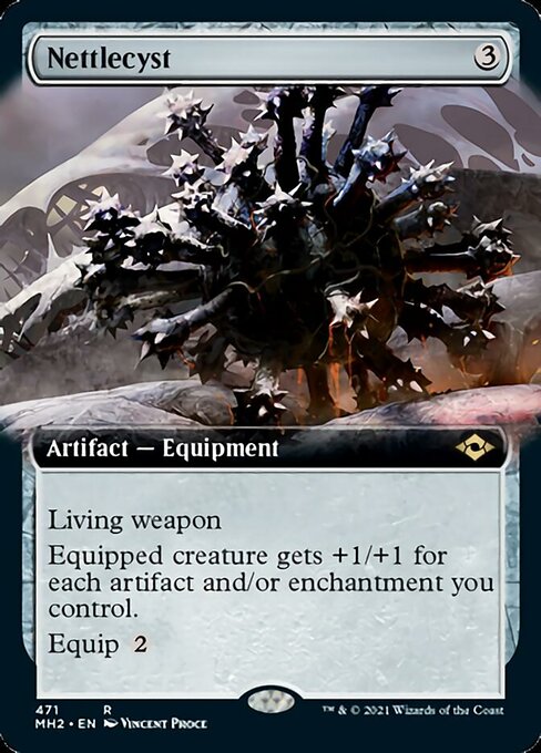Nettlecyst (Extended Art) (Modern Horizons 2) Light Play