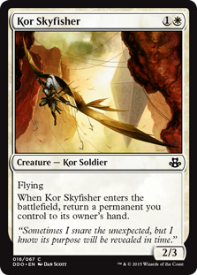 Kor Skyfisher (Duel Decks: Kiora vs Elspeth) Light Play
