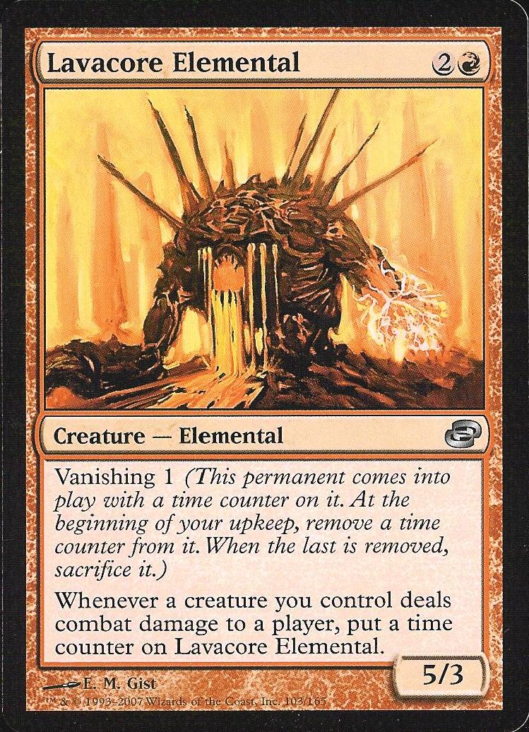 Lavacore Elemental (Planar Chaos) Light Play