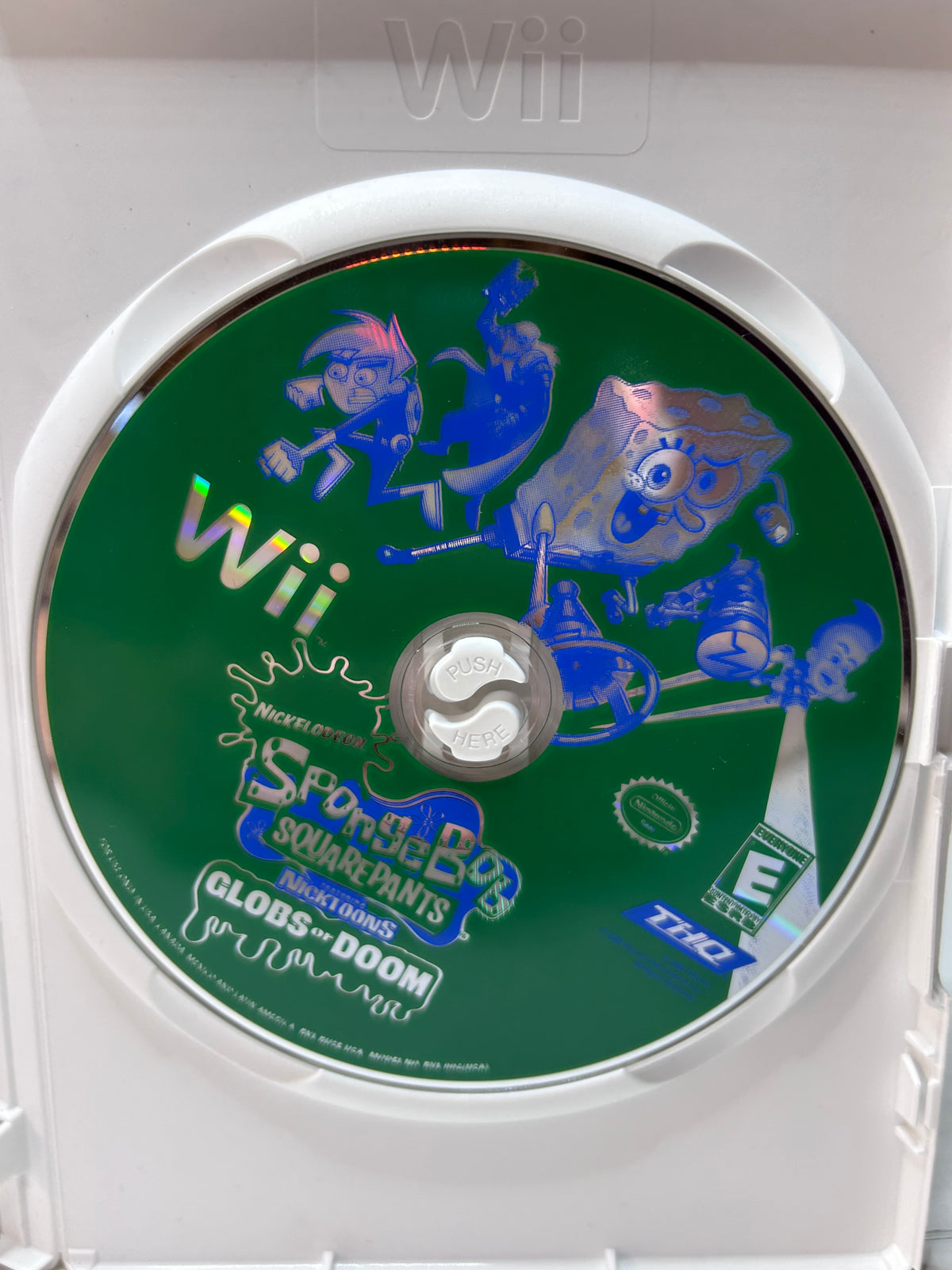 Spongebob Squarepants Featuring Nicktoons Globs of Doom (Wii)