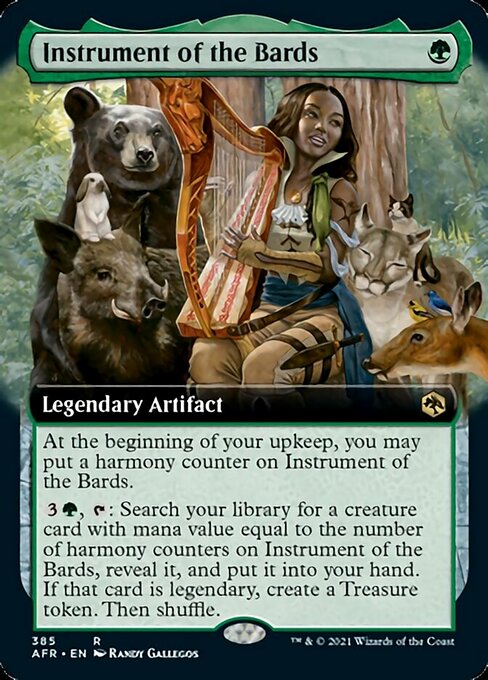 Instrument of the Bards (Extended Art) (Adventures in the Forgotten Realms) Light Play
