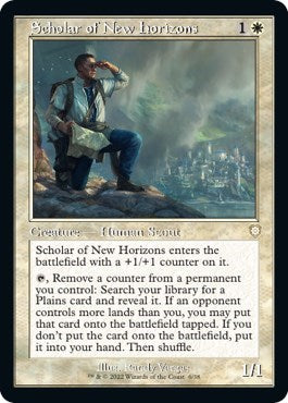 Scholar of New Horizons (Commander: The Brothers' War) Light Play