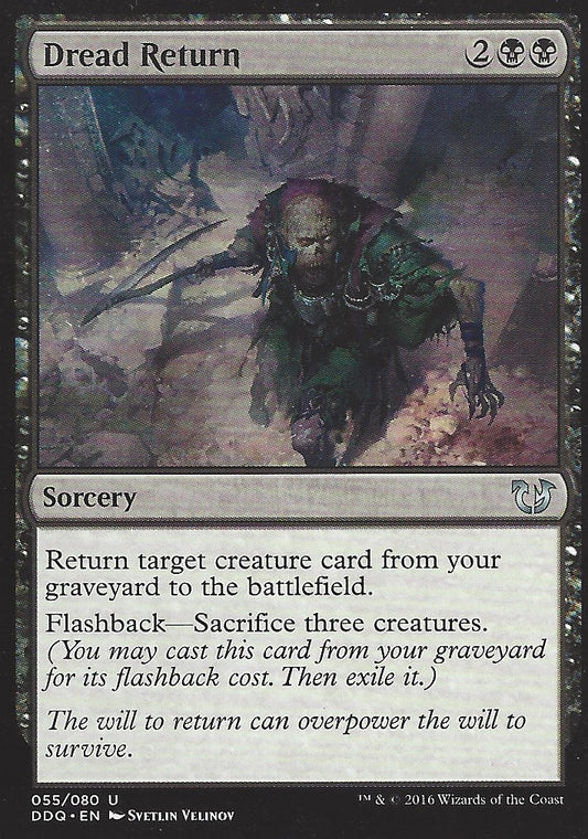 Dread Return (Duel Decks: Blessed vs Cursed) Light Play