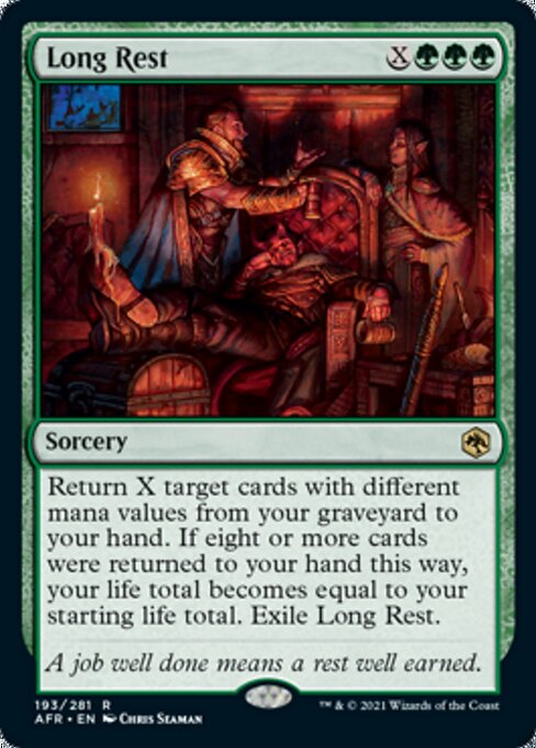 Long Rest (Adventures in the Forgotten Realms) Light Play Foil