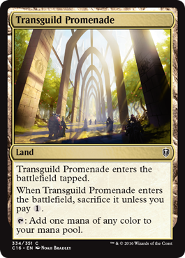 Transguild Promenade (Commander 2016 Edition) Light Play