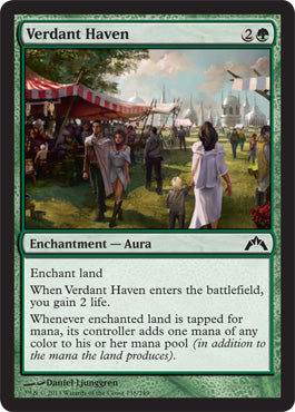 Verdant Haven (Gatecrash) Light Play Foil